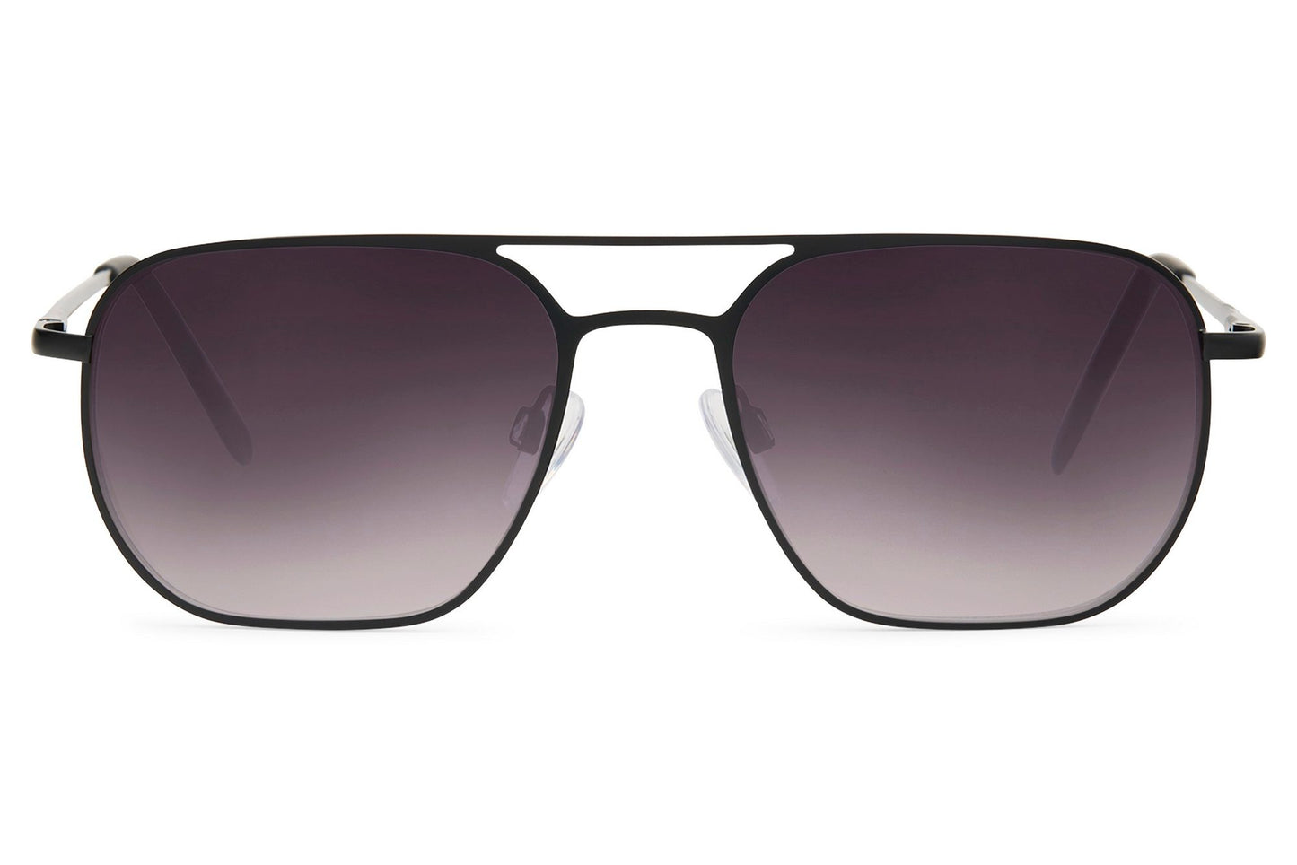 Dark tinted aviator sunglasses with a classic metal frame, offering a bold and versatile look for everyday use