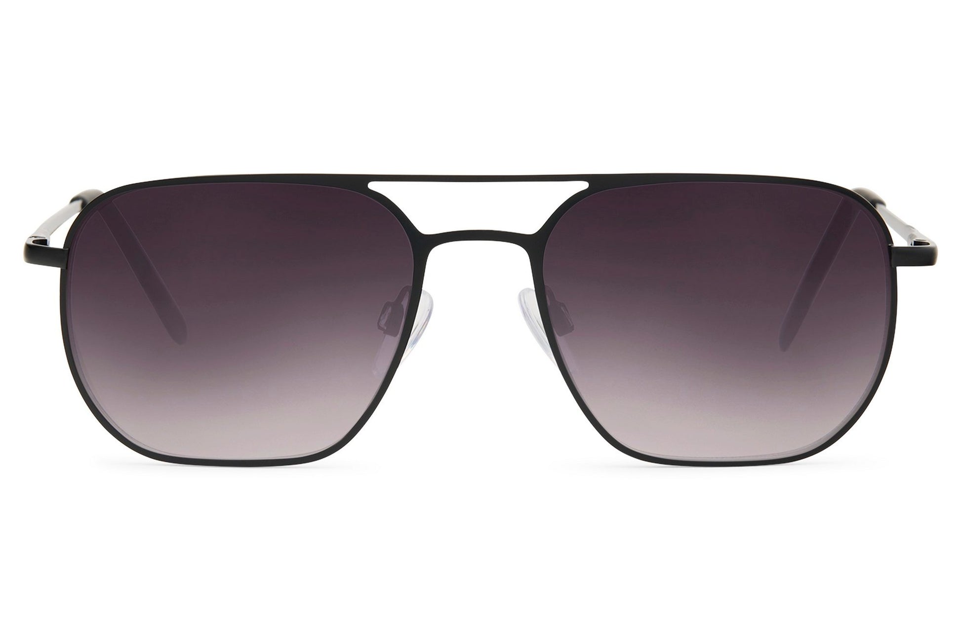 Dark tinted aviator sunglasses with a classic metal frame, offering a bold and versatile look for everyday use