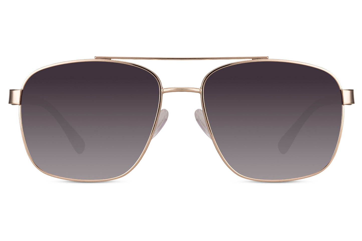 Dark tinted aviator sunglasses with a retro metal frame, perfect for everyday use and versatile styling