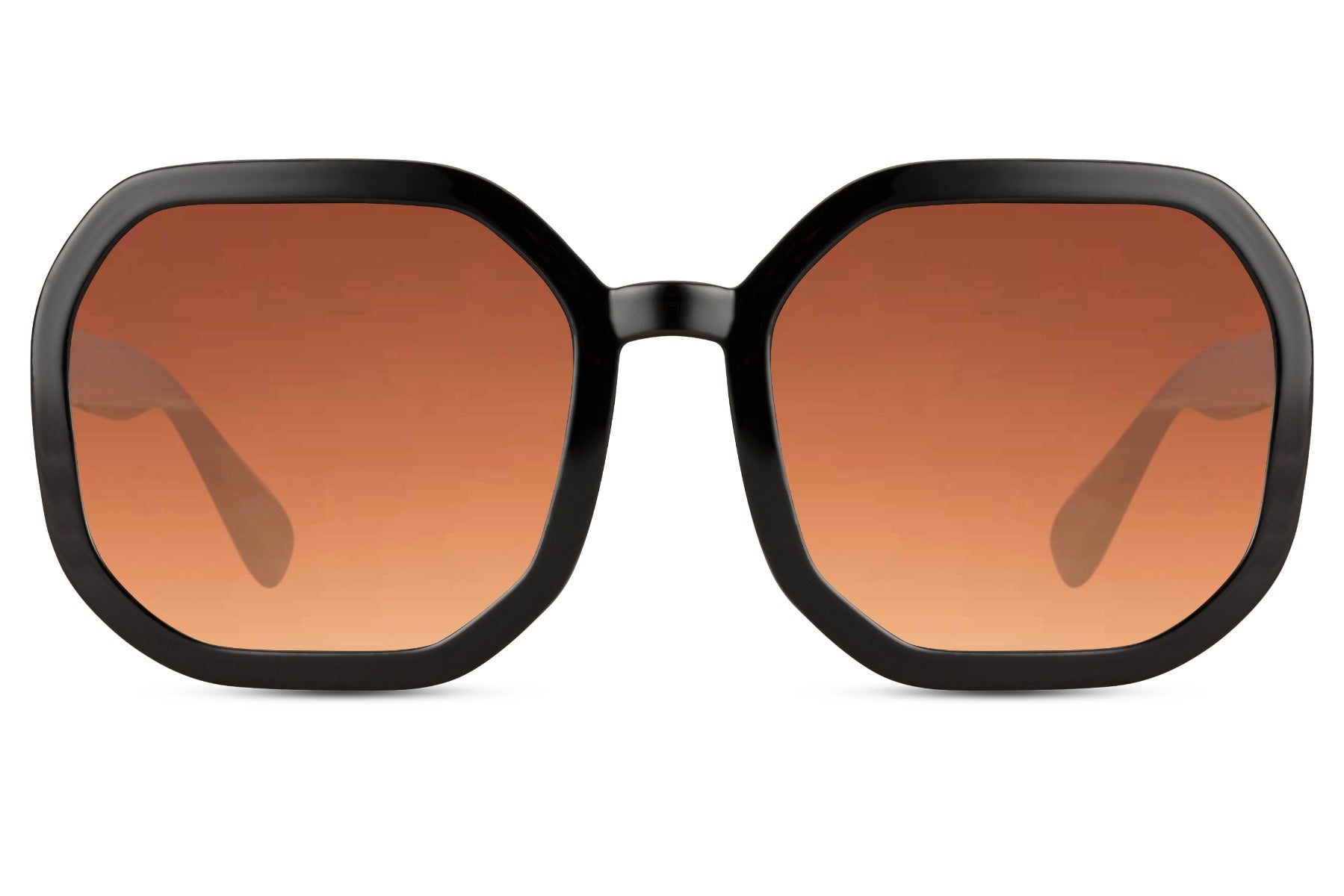Dark tortoiseshell oversized polarized sunglasses with brown lenses, timeless statement sunglasses for travel, driving, and everyday wear