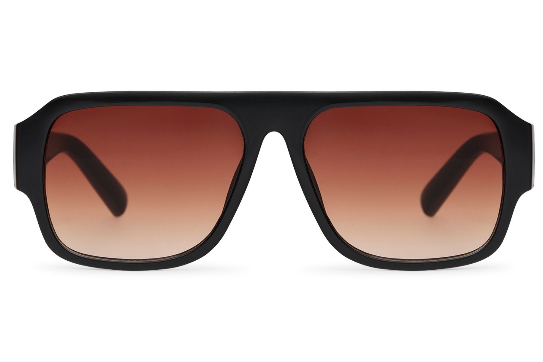 Retro vintage aviator sunglasses with soft gradient lenses, suitable for casual outfits and relaxed fashion