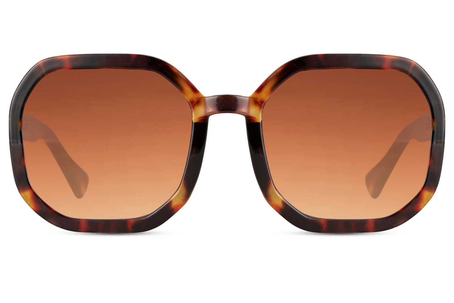 Large oversized tortoiseshell sunglasses for women with wide square frame and UV protection, bold fashion sunglasses for holidays and beach outfits