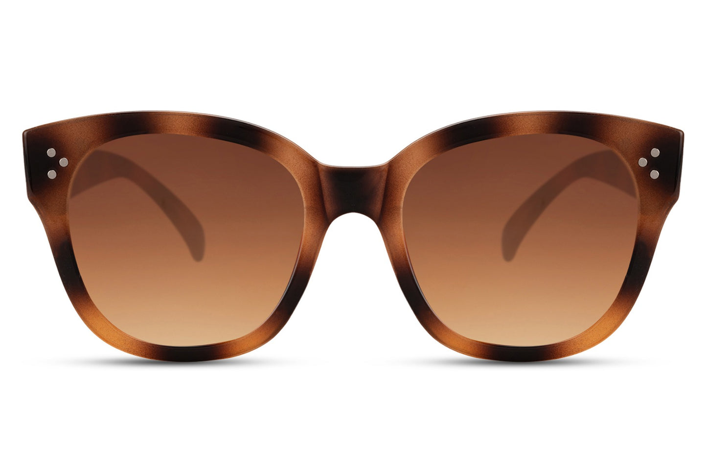 Leopard print oversized sunglasses with brown lenses and bold design, perfect for casual outfits and everyday styling