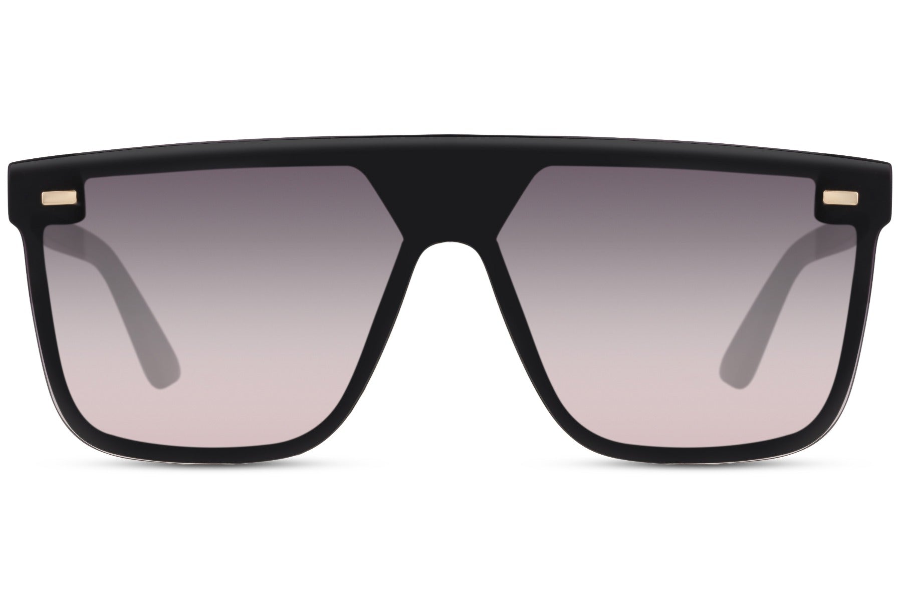 Light smoke tinted aviator sunglasses with sleek frame, suitable for casual outfits and relaxed styling