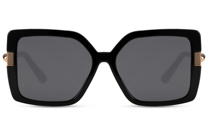 Eco oversized sunglasses in brown Madrid style, sustainable women sunglasses for summer outfits, holidays and effortless everyday fashion