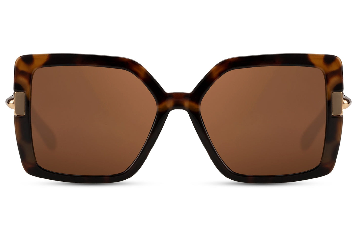 Madrid oversized sunglasses with brown frame and tinted lenses, bold eco friendly women sunglasses inspired by warm Spanish summer style, perfect for city walks, holidays and everyday wear