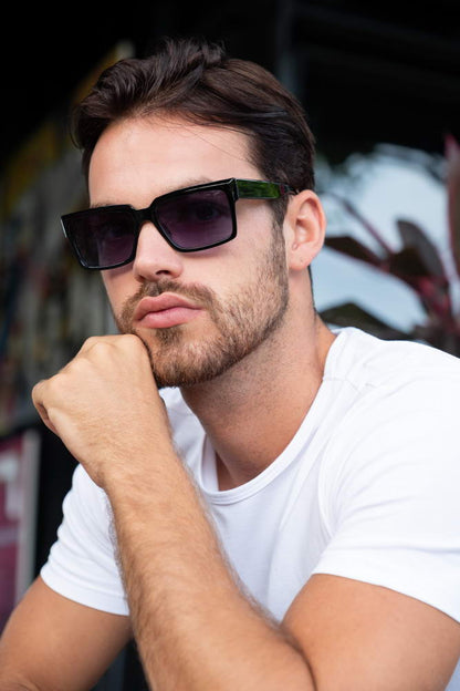 for casual cafe hoppings shop sunglass station men's rectangle sunglasses 