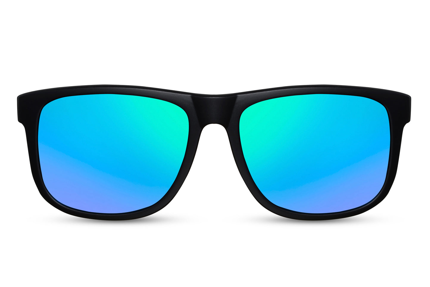 sunglass station mirrored sports sunglass in wayfarer style