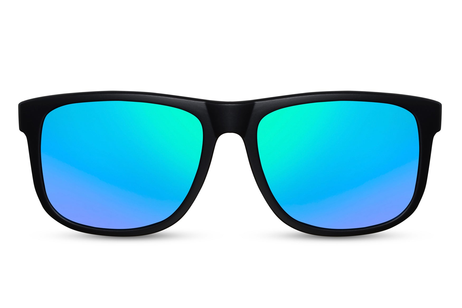 sunglass station mirrored sports sunglass in wayfarer style