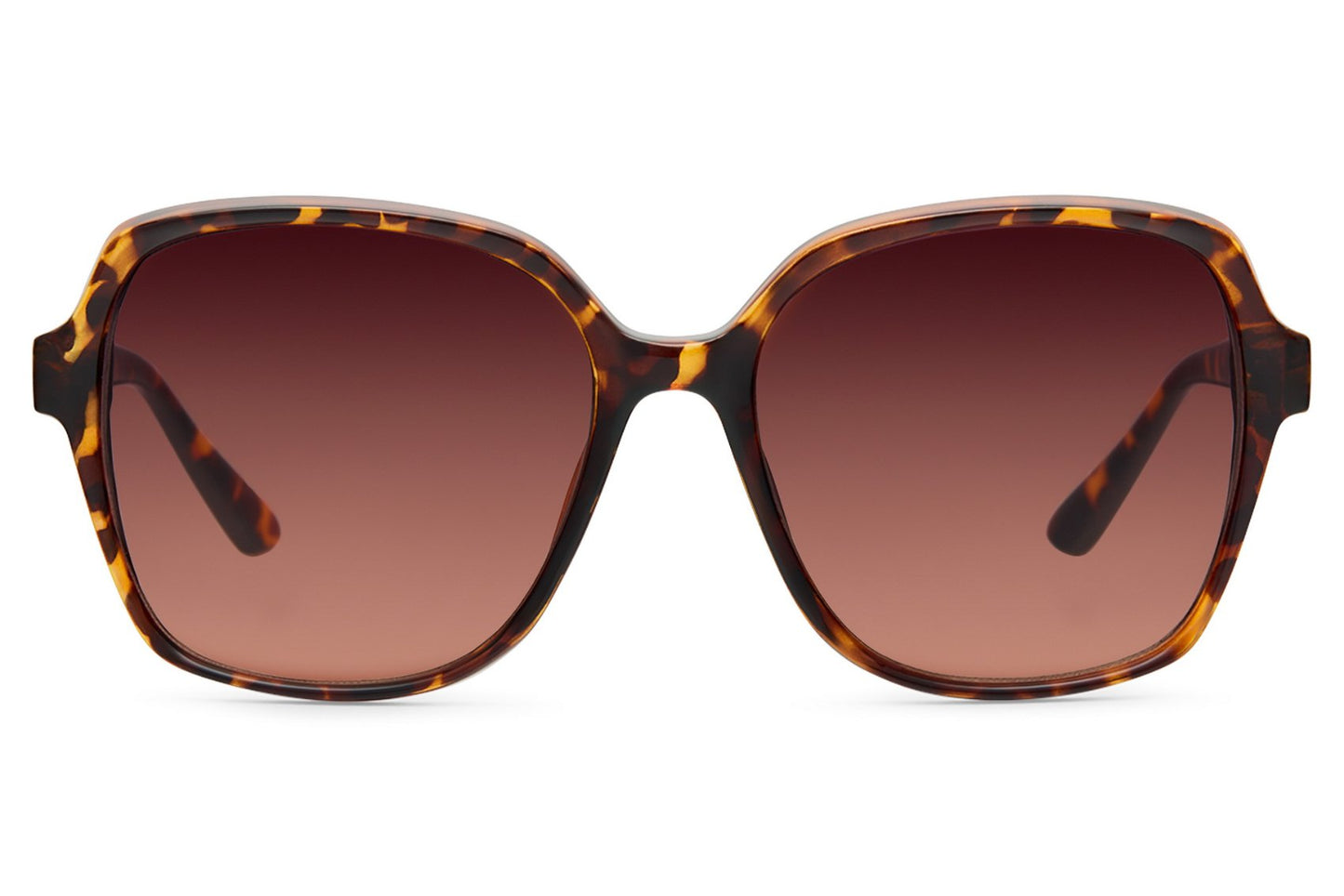 Oversized sunglasses with dark lenses and bold frame design, ideal for statement styling and reliable UV protection