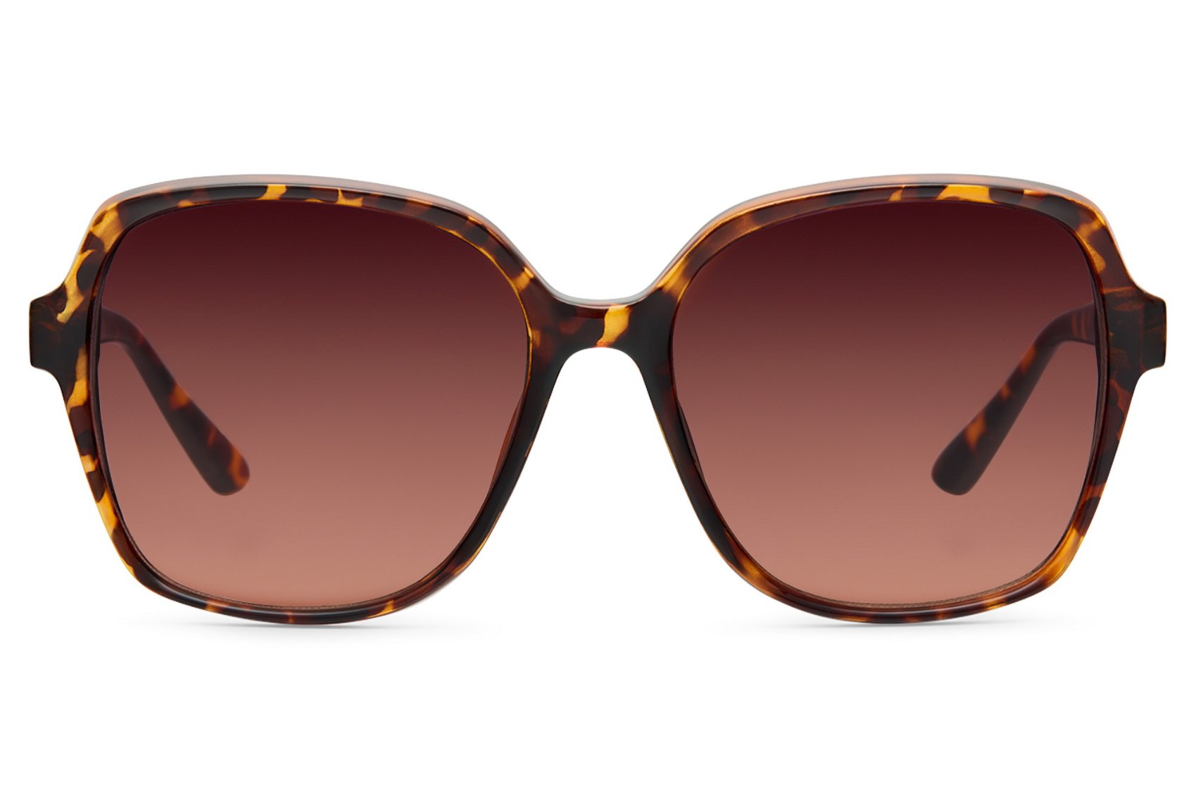 Oversized sunglasses with dark lenses and bold frame design, ideal for statement styling and reliable UV protection