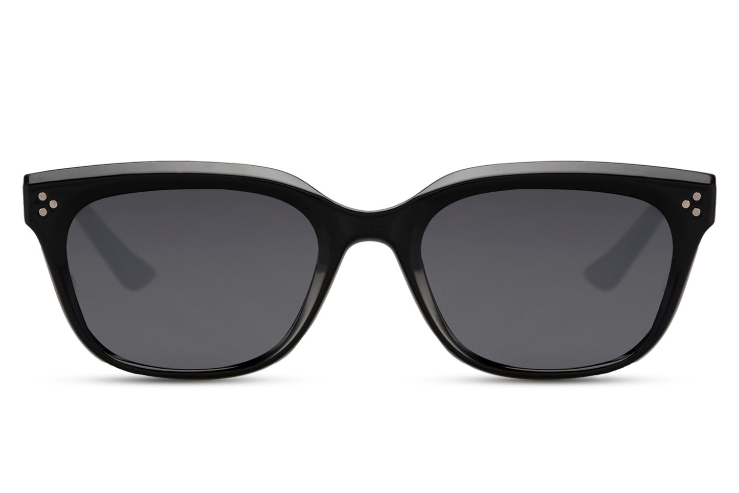Oversized rectangle sunglasses with black frame and dark lenses by Sunglass Station, sleek unisex eyewear designed for everyday comfort and style