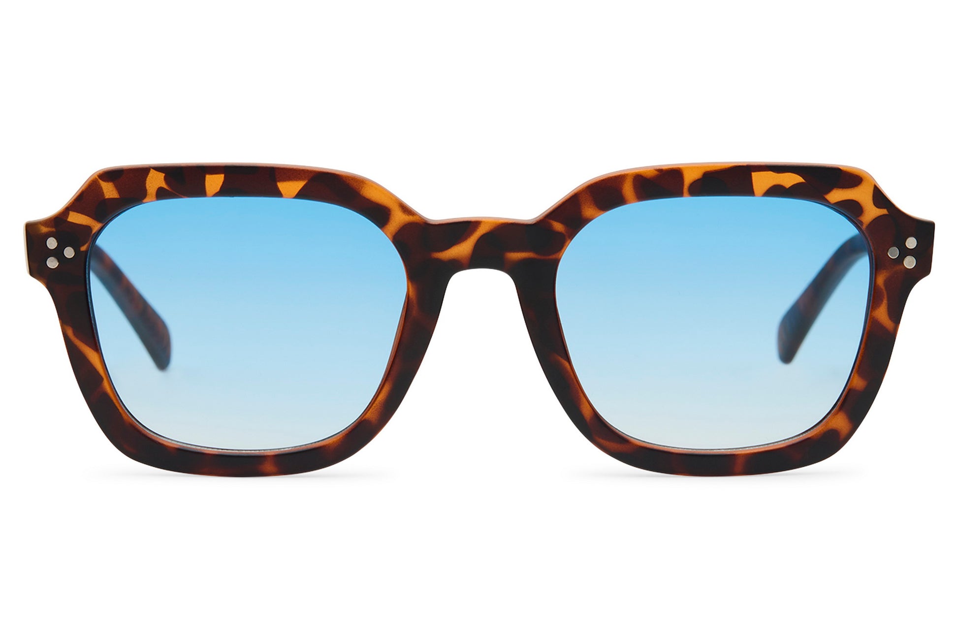 Oversized square wayfarer sunglasses for women with translucent lenses and lightweight modern frame
