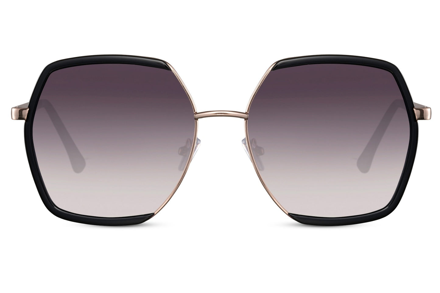 Oversized sunglasses with grey lenses and minimal frame, modern women sunglasses for everyday fashion, city outfits and travel