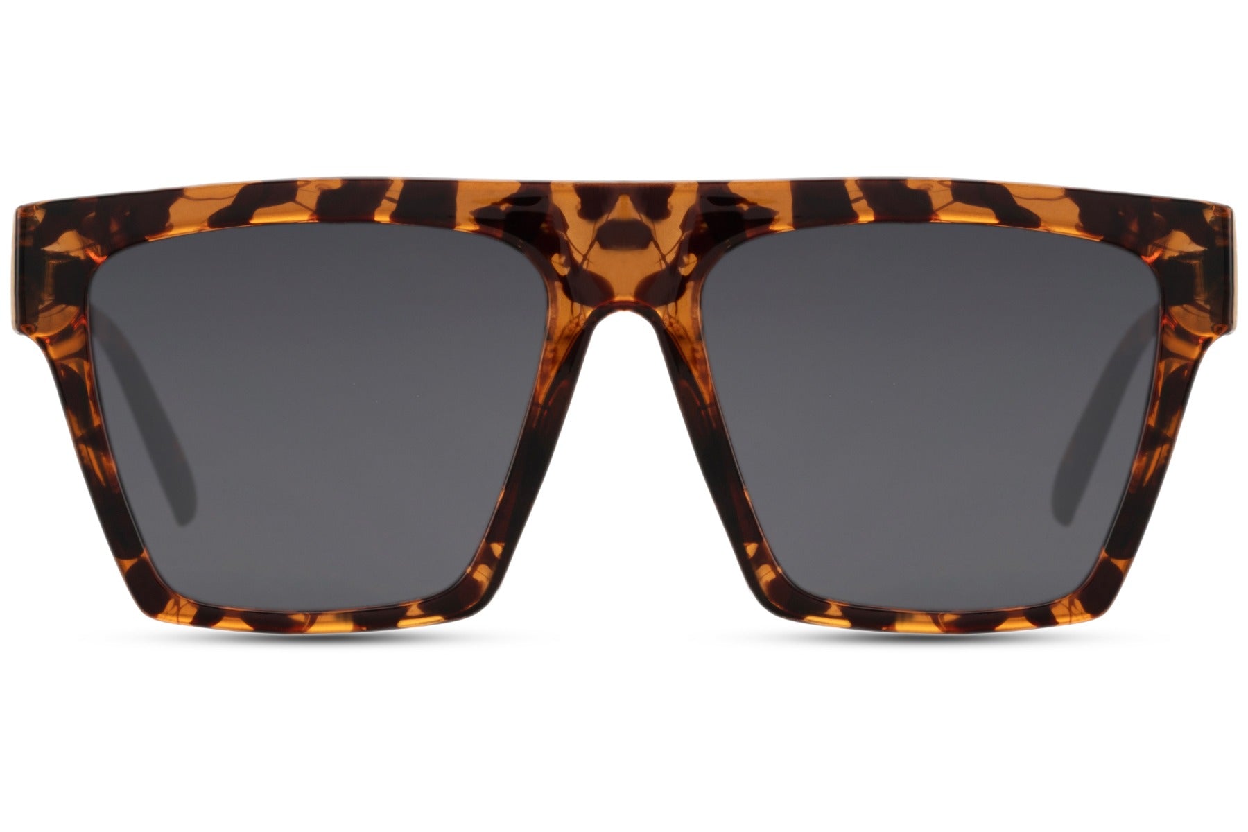 Oversized tortoiseshell sunglasses with bold frame design, trendy women sunglasses for summer outfits, holidays and statement looks