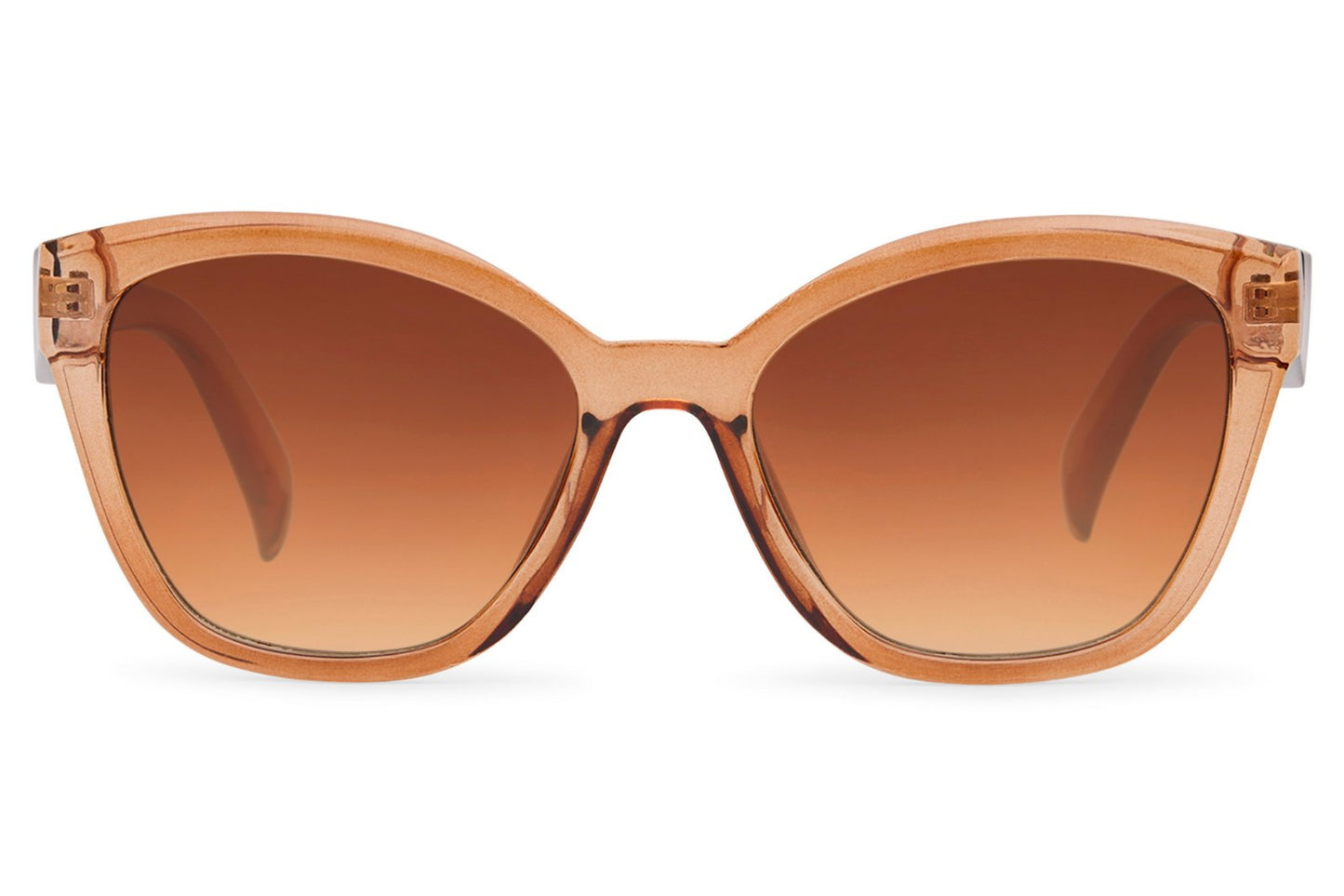 Wayfarer oversized sunglasses with brown tinted lenses and structured frame, designed for comfortable everyday wear and stylish coverage