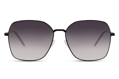 Paris oversized sunglasses with black frame and smokey lenses, luxury women sunglasses inspired by European fashion, perfect for city style, travel outfits and summer days