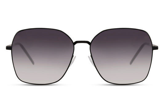 Paris oversized sunglasses with black frame and smokey lenses, luxury women sunglasses inspired by European fashion, perfect for city style, travel outfits and summer days
