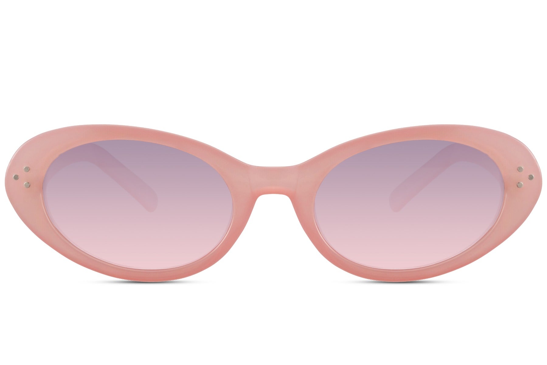 Pink cat eye sunglasses for kids with a cute stylish frame and tinted lenses