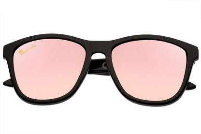 sunglass station pink mirrored lens wayfarer sunglass for women