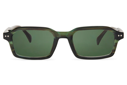 Tortoiseshell rectangle sunglasses for men by Sunglass Station with durable lenses and a classic modern fashion look
