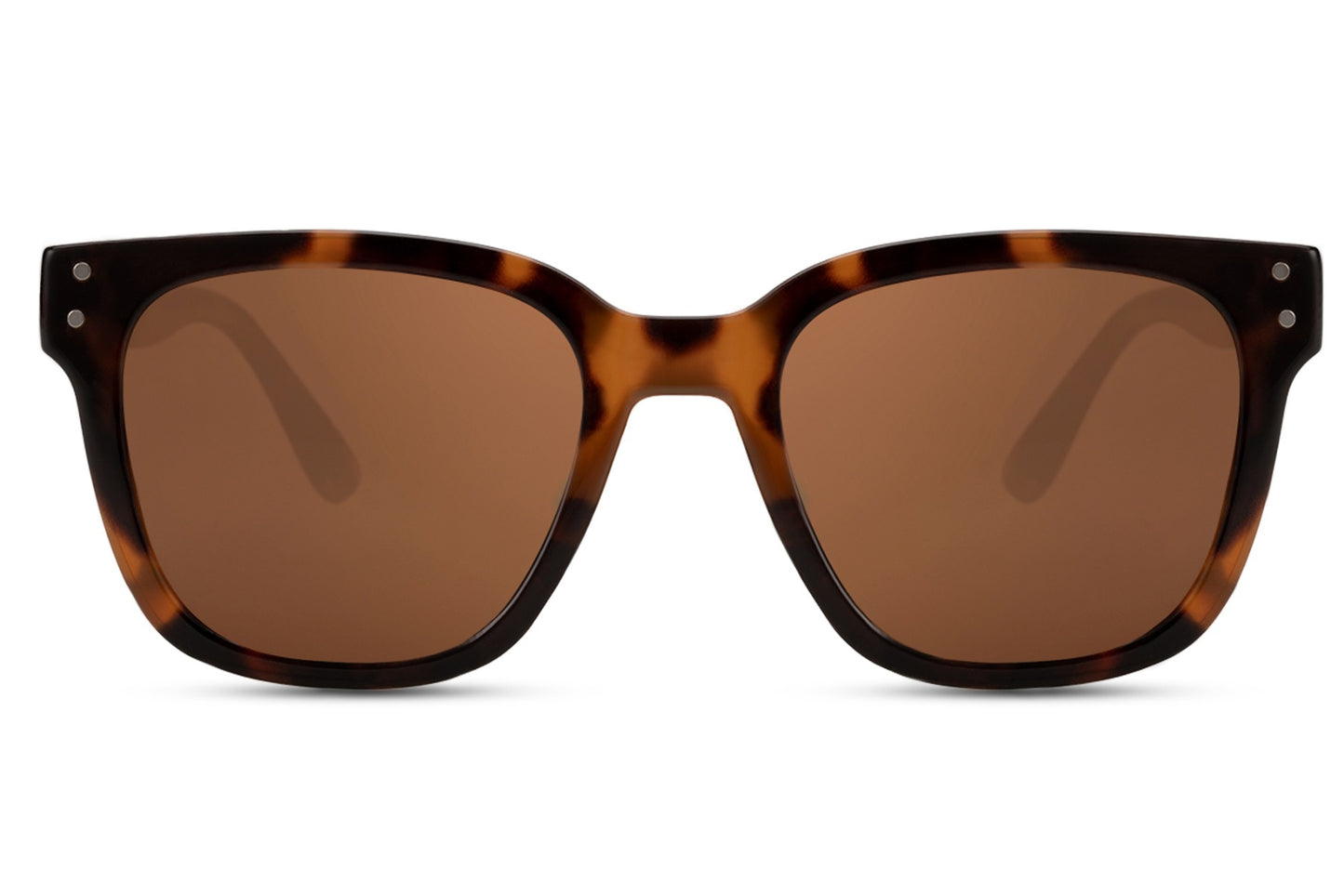 Unisex recycled square sunglasses with oversized silhouette and UV protection lenses for travel and outdoor wear