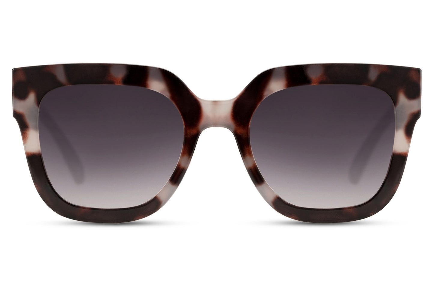 Retro style oversized sunglasses in tortoiseshell frame with gradient lenses, combining vintage fashion with modern UV protection for everyday wear