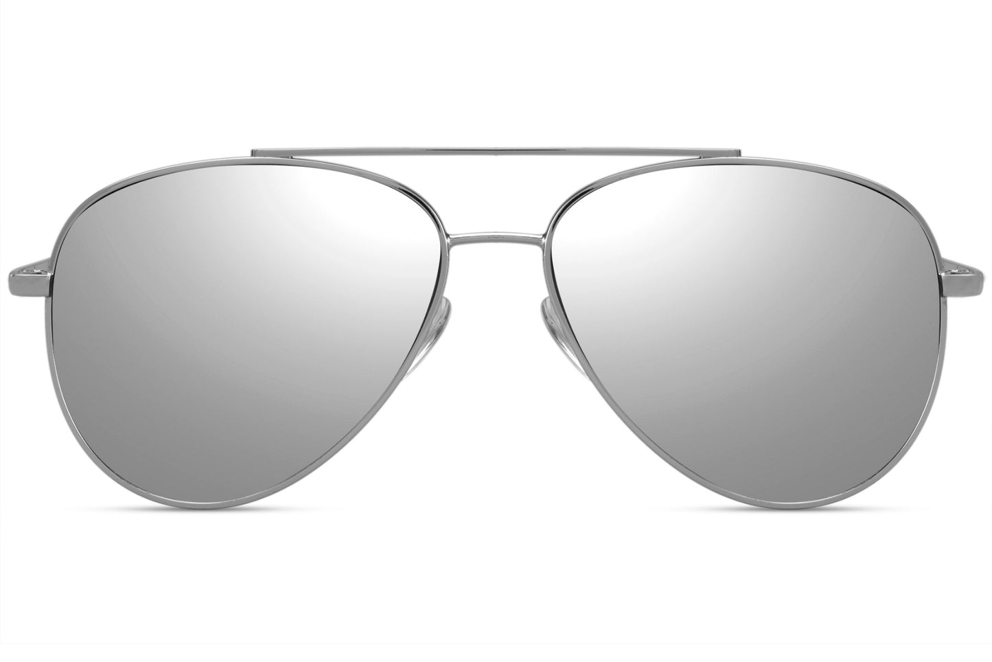 Silver mirror aviator sunglasses for summer travel across Europe, designed for bright conditions, beach holidays, and stylish outdoor wear