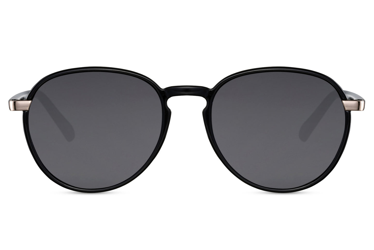 Statement aviator sunglasses with black frame and dark lenses, designed for bold everyday style and confident looks
