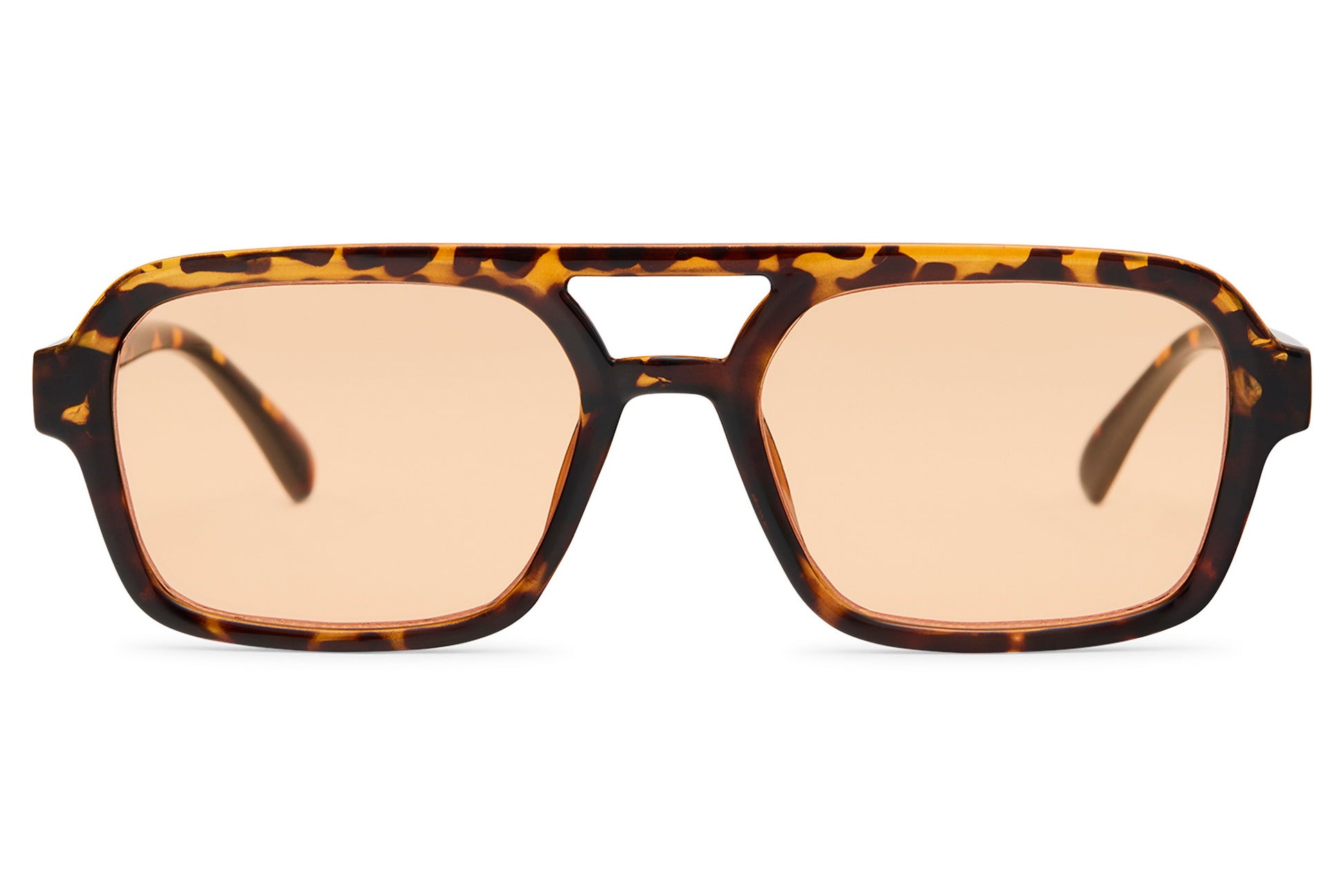 Tortoiseshell aviator sunglasses with retro styling and modern comfort for daily wear