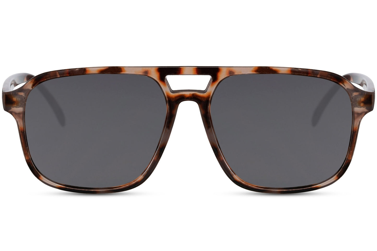 Tortoiseshell aviator sunglasses with a retro frame, designed for stylish outfits and standout fashion looks