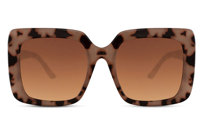 Tortoiseshell oversized sunglasses with bold frame design, fashionable women sunglasses for summer outfits, holidays and statement fashion looks