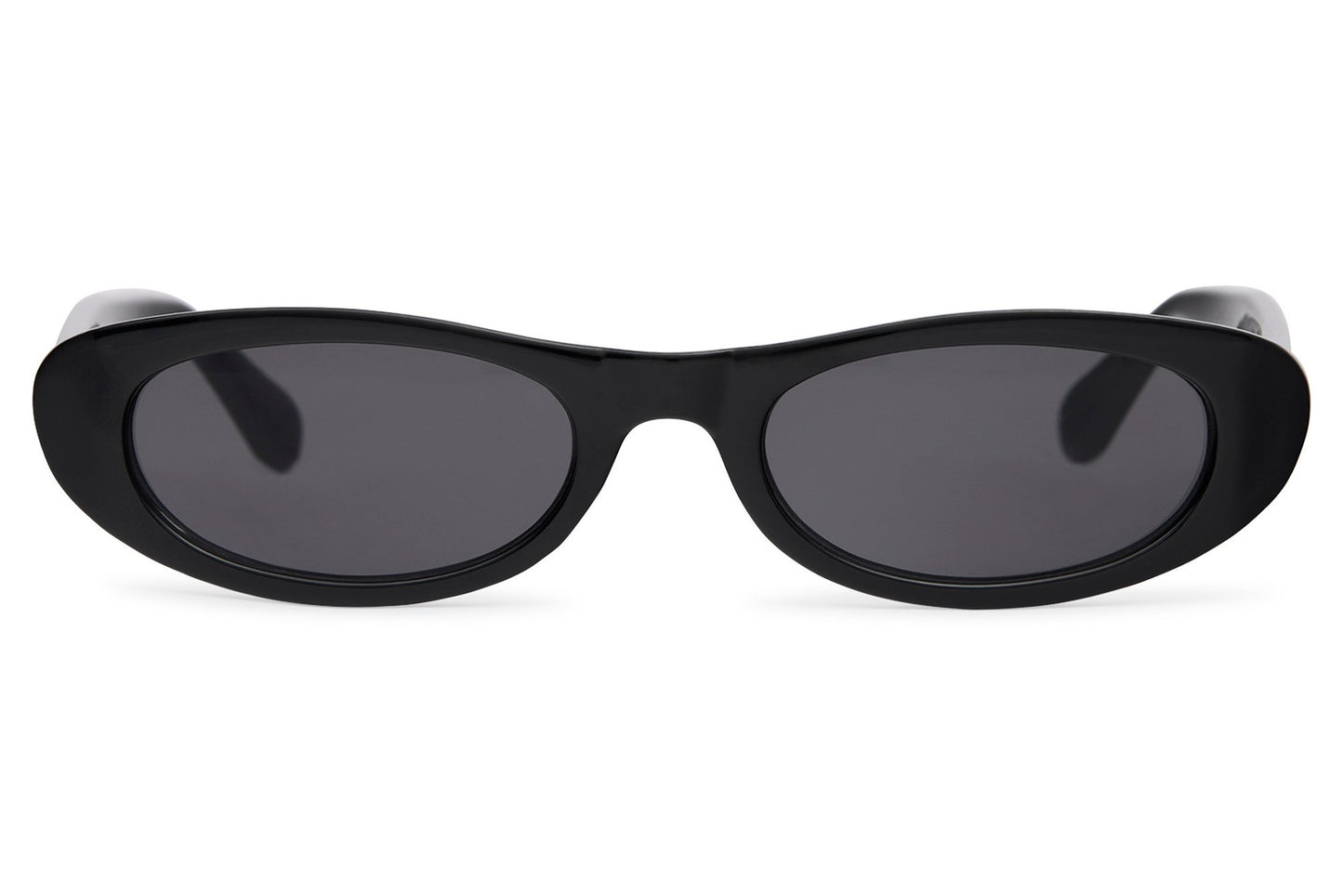 Thin frame black party sunglasses for women — Y2K streetwear and festival eyewear | Sunglass Station UK
