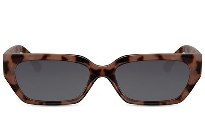 unisex style tortoiseshell frame rectangle sunglasses at sunglass station with 100% uv protection