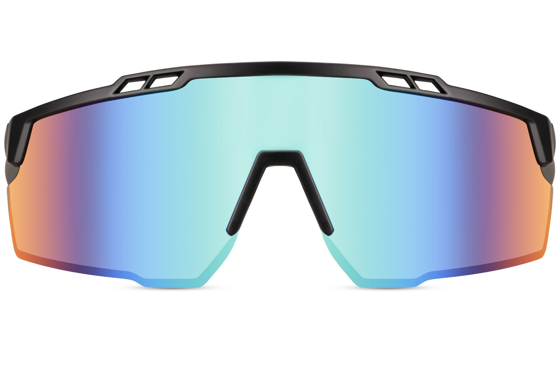unisex-mirrored sports sunglass with uv400 protection