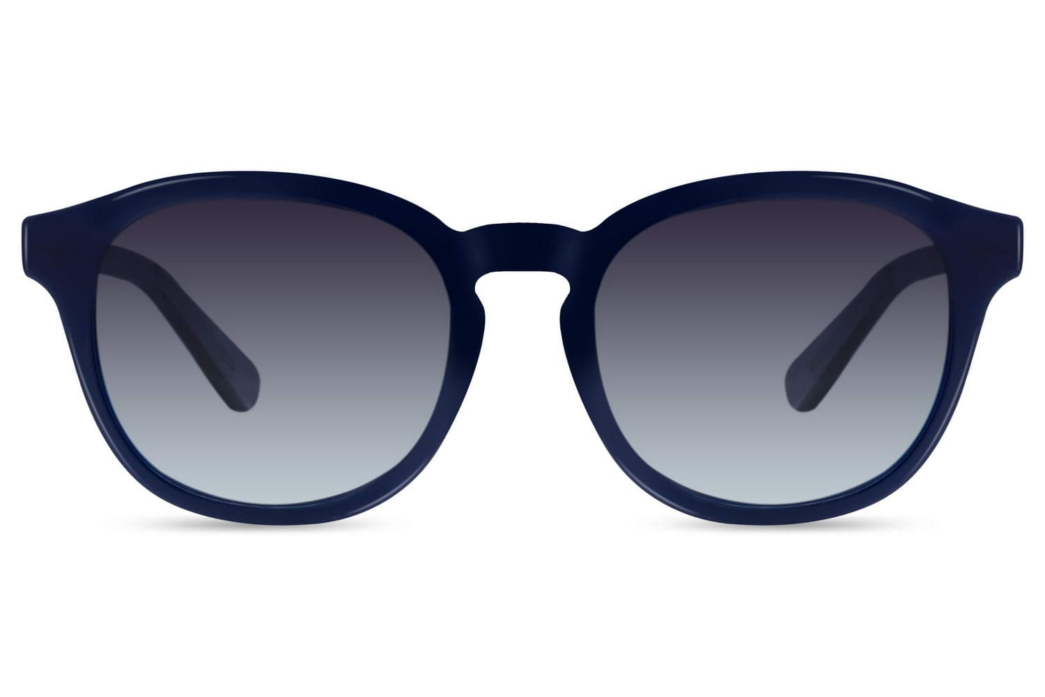 Unisex polarised round sunglasses dark navy acetate frame polarised 1.1mm TAC smoke lens 100% UV protection men women anti-glare driving hiking outdoor summer city free UK Europe delivery Sunglass Station