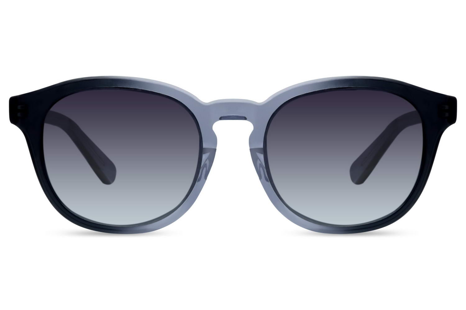 Unisex polarised round sunglasses grey blue acetate frame smoke 1.1mm TAC polarised lens 100% UV protection men women anti-glare sophisticated minimalist summer city everyday wear free UK Europe shipping Sunglass Station