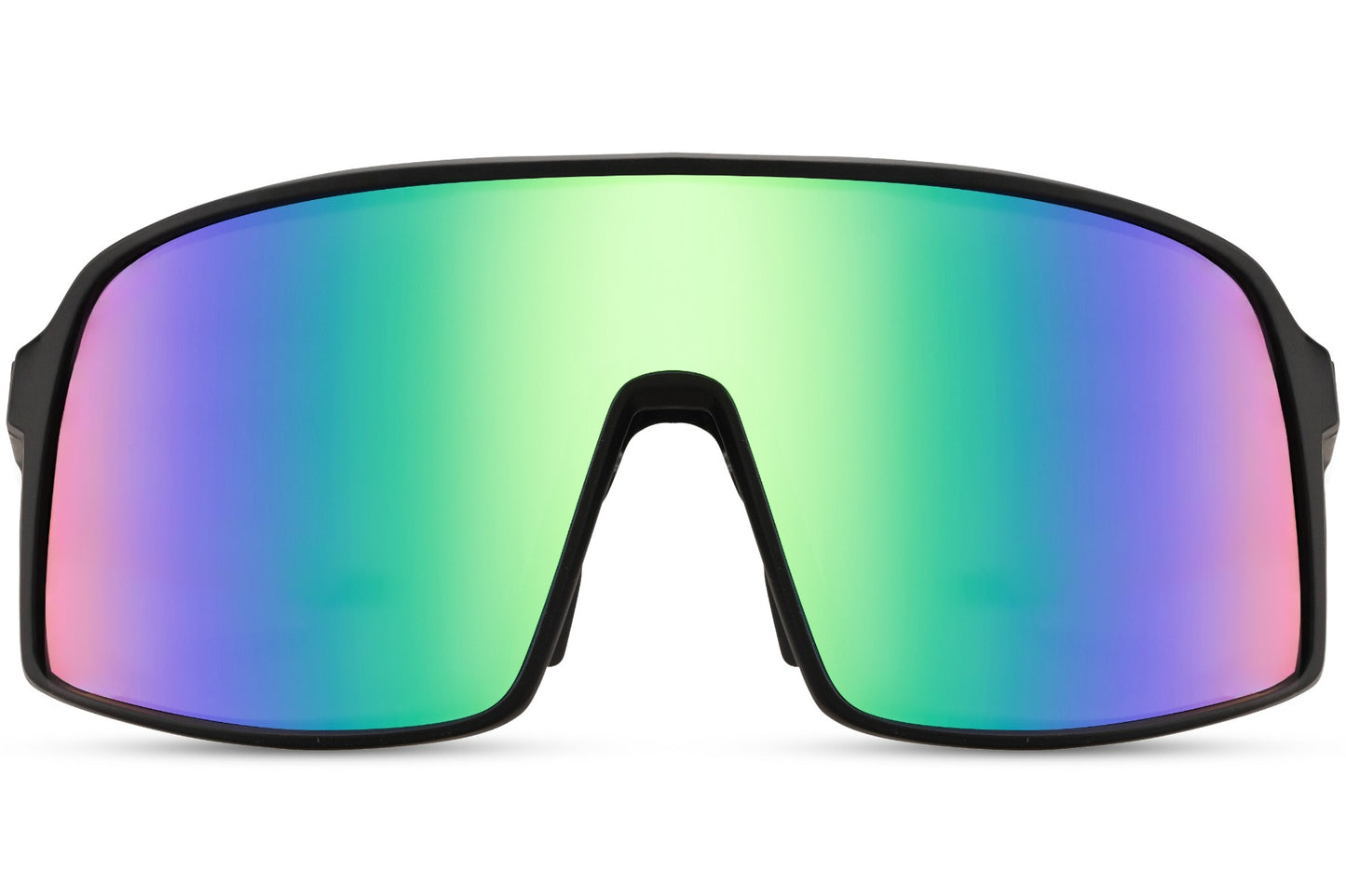 unisex shield sports sunglasses with uv400 protection