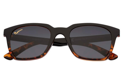 Black Animal Print Wayfarer Sunglass