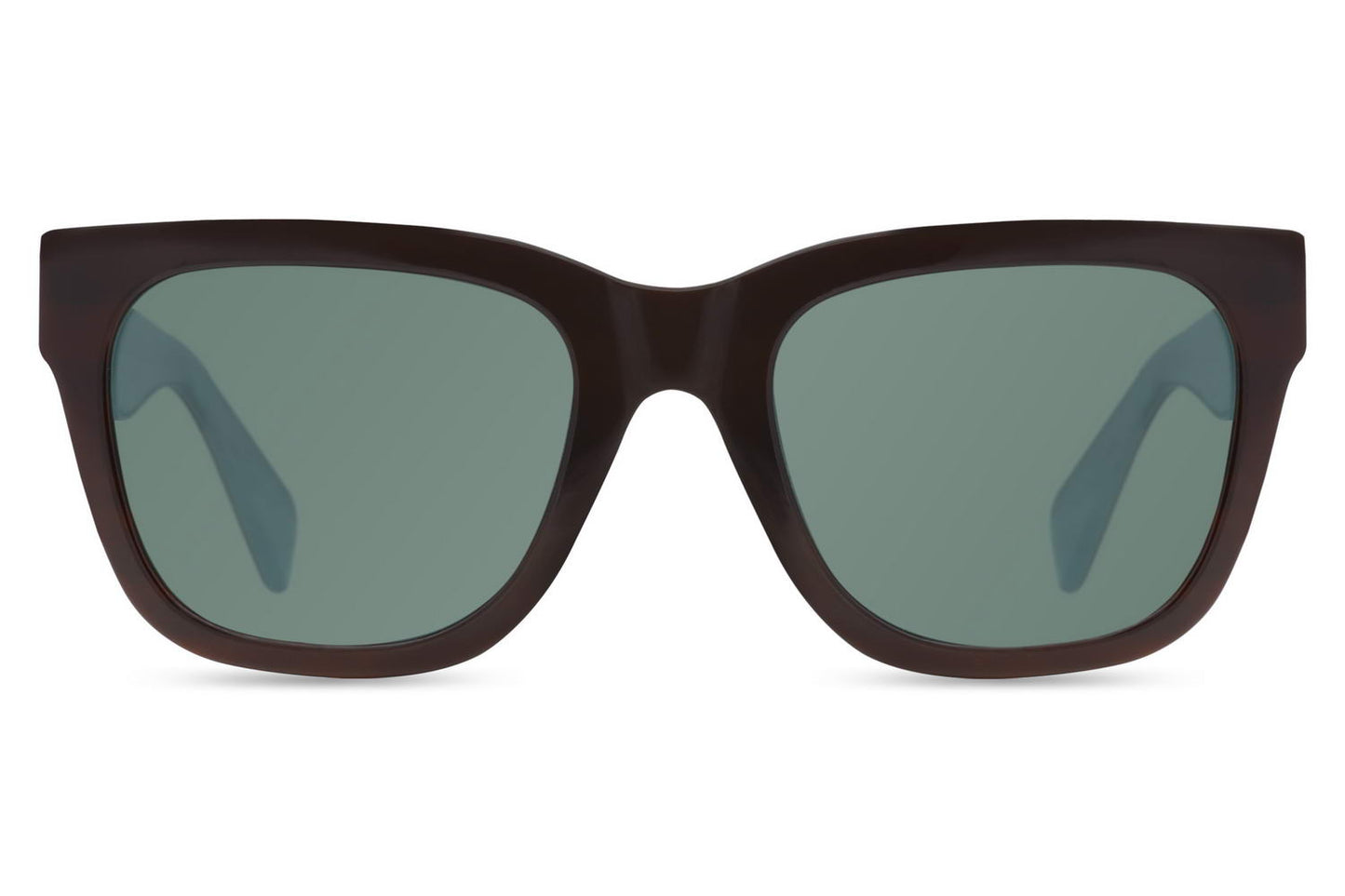 wayfarer sunglasses with green lens and black frame for men & women