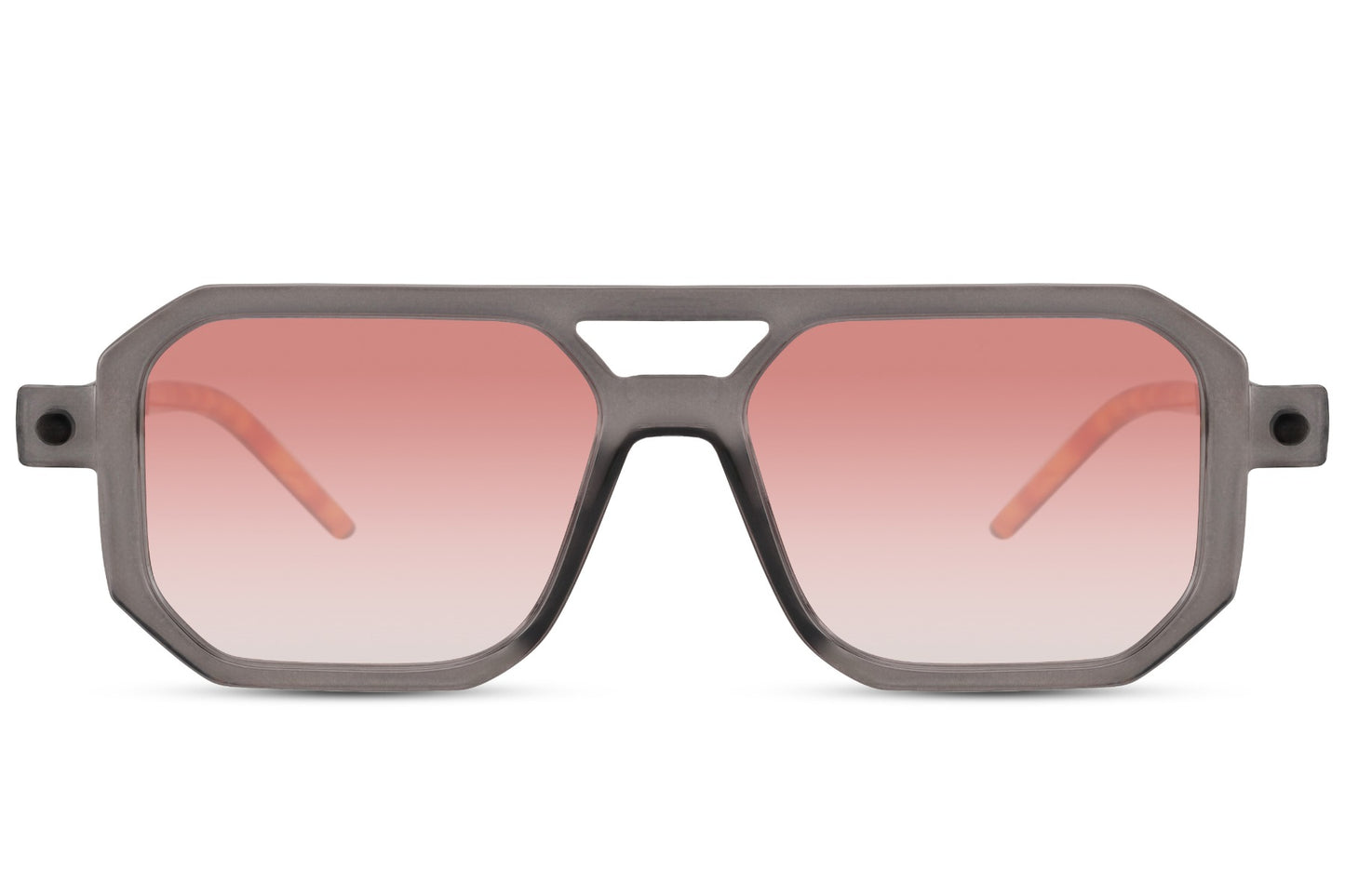 eco geometric navigator party sunglasses — clean bold silhouette with 15.5cm frame width, 100% recycled polyester UV400, the unisex everyday-to-festival crossover frame | Sunglass Station