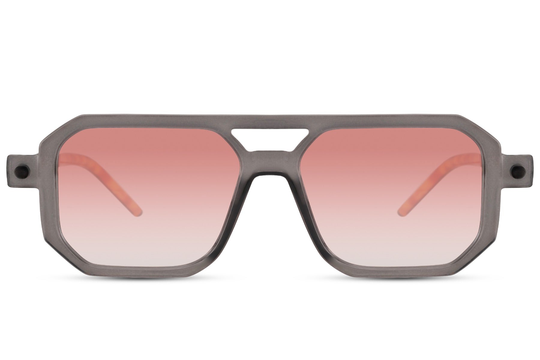 eco geometric navigator party sunglasses — clean bold silhouette with 15.5cm frame width, 100% recycled polyester UV400, the unisex everyday-to-festival crossover frame | Sunglass Station