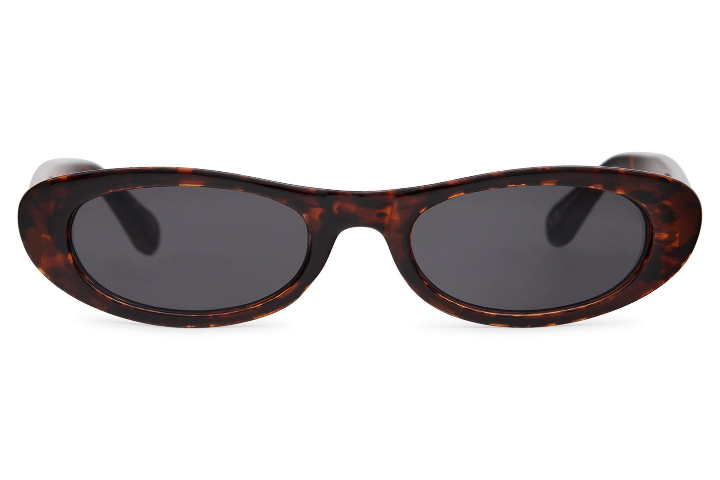Red tortoiseshell thin Y2K party sunglasses for women — retro 90s festival eyewear | Sunglass Station UK & Europe