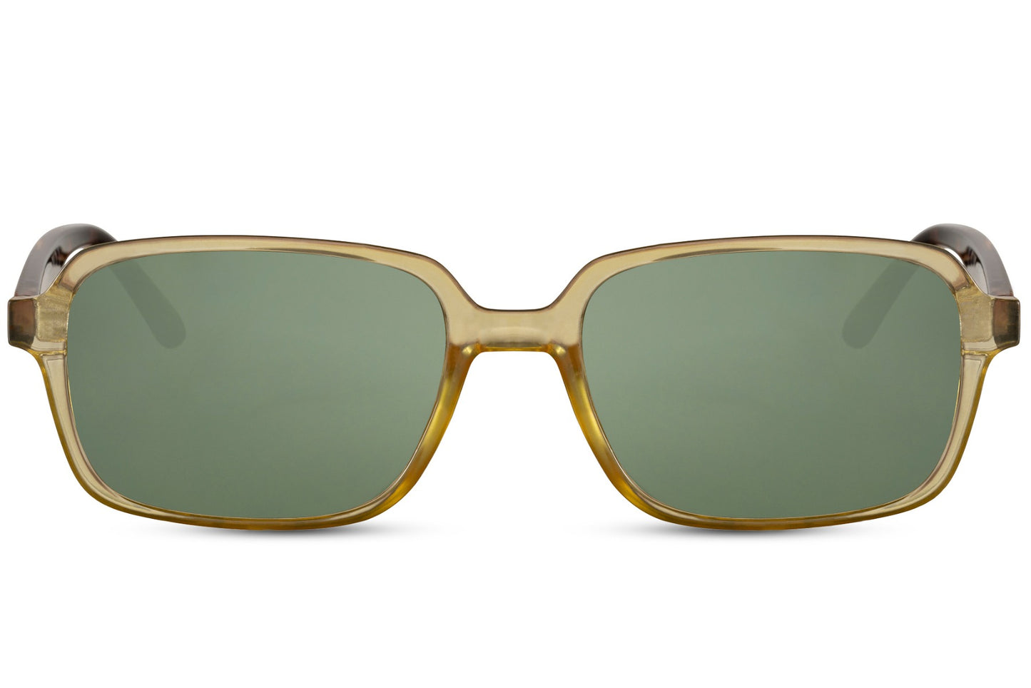 yellow frame beach sunglasses for women