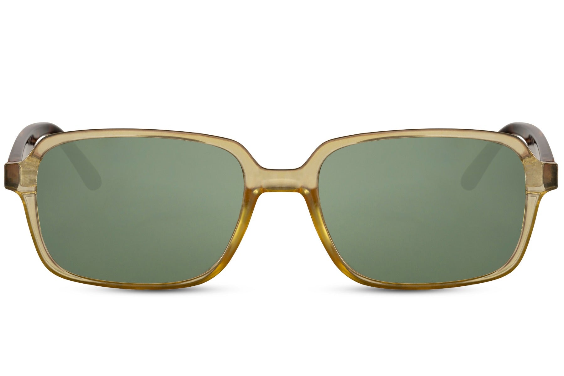 yellow frame beach sunglasses for women